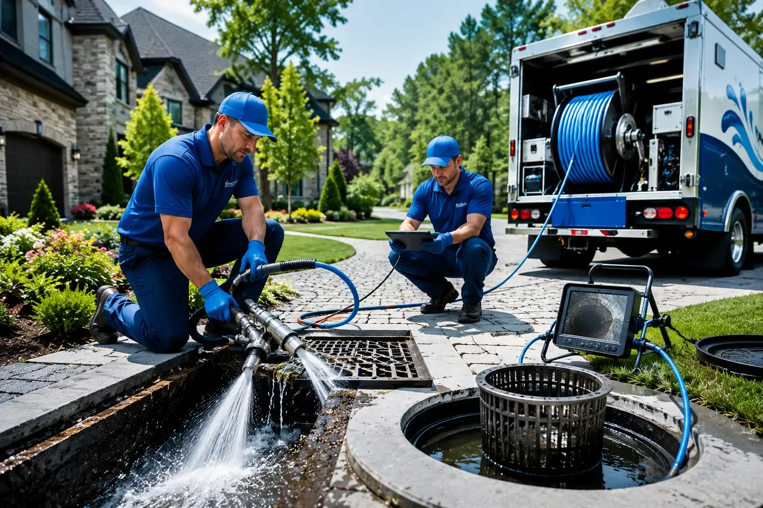 Local outdoor drain cleaning professionals in North Middletown, KY