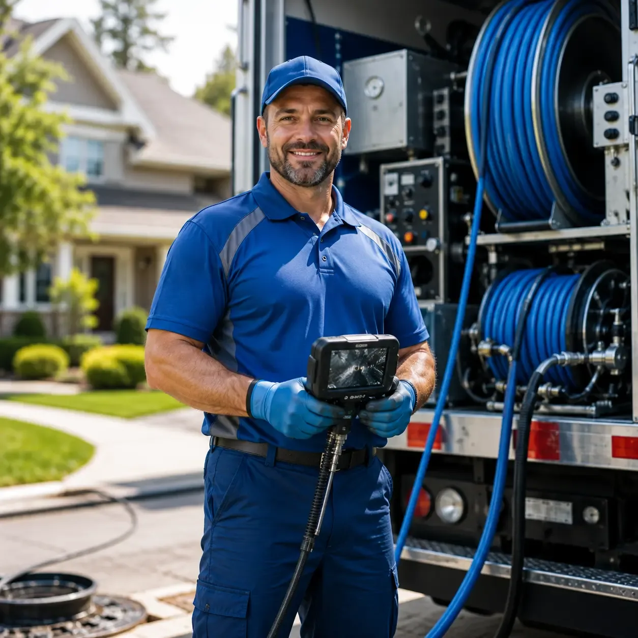 Local outdoor drain cleaning specialists in North Middletown, KY